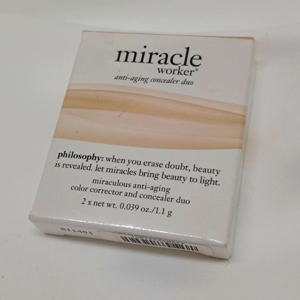 Philosophy miracle worker anti aging concealer duo shade light